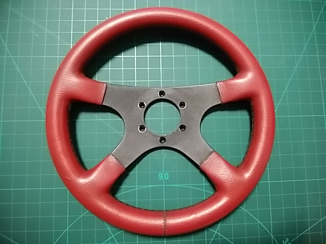 ハンドル革巻､巻替等　インパクトあるかな！？編　施工例 No.６(ページ新設、各施工例ページから適宜ピックアップ､転載取り纏め中！)